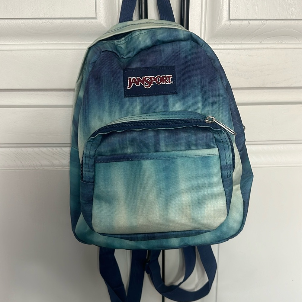 Jansport Teal and Navy Kids Backpack